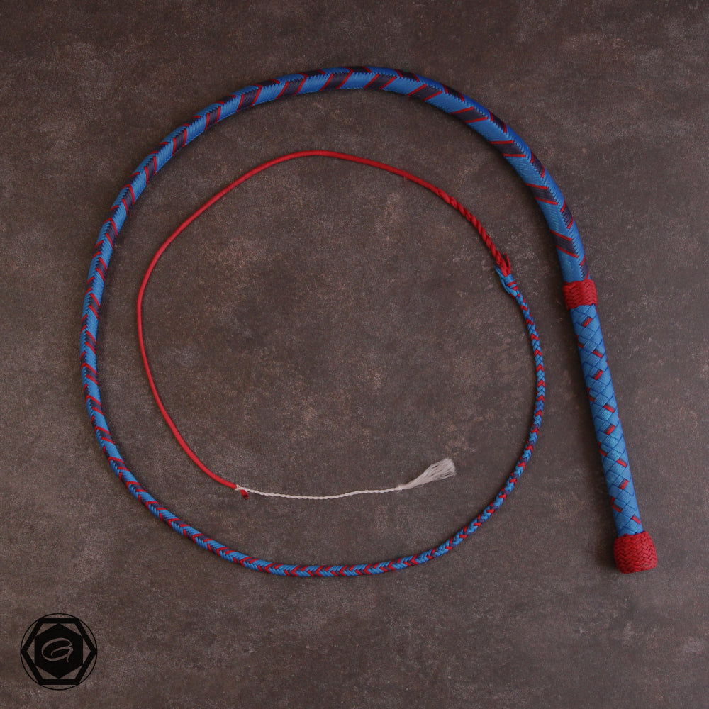 5ft Geissel Serie 32 plait col. blue/marine/red