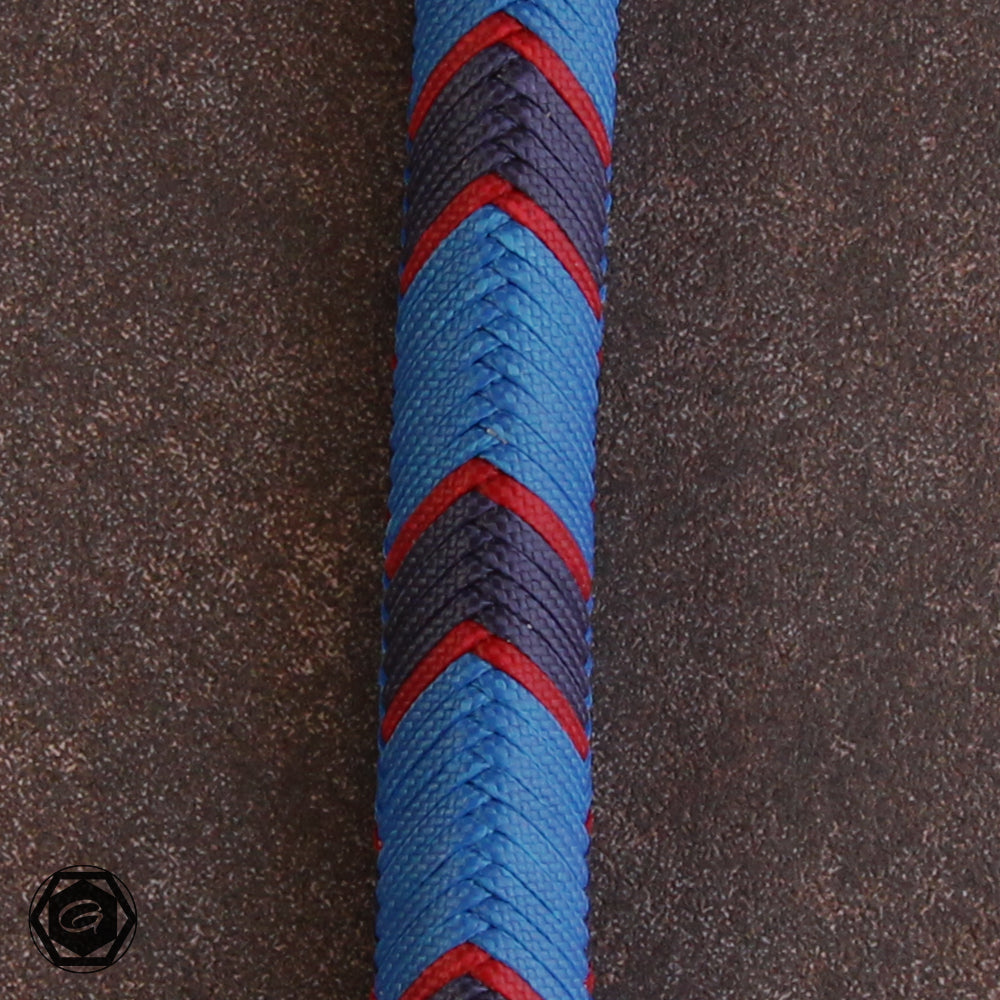 5ft Geissel Serie 32 plait col. blue/marine/red
