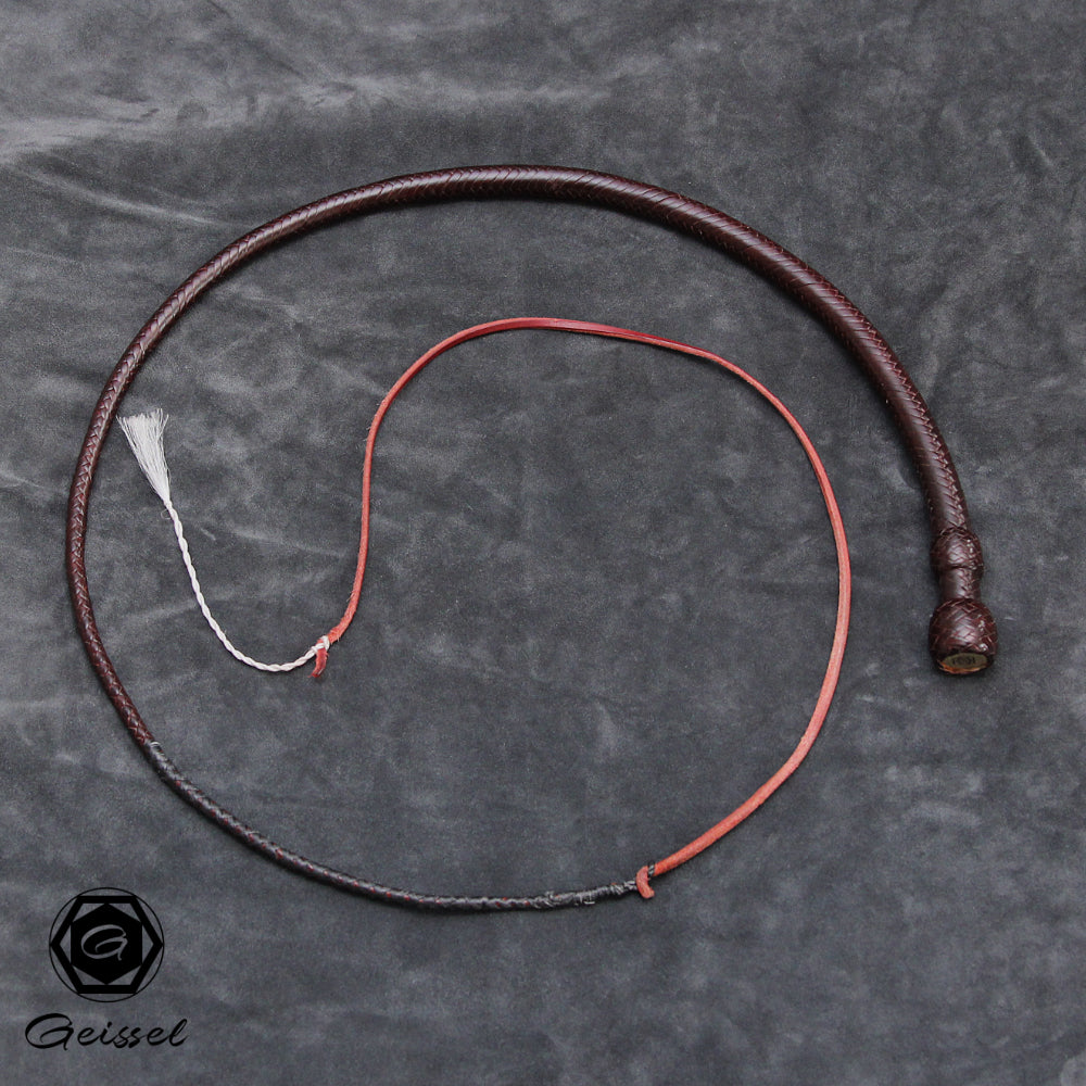 3,6ft Snakewhip Känguruleder Whisky