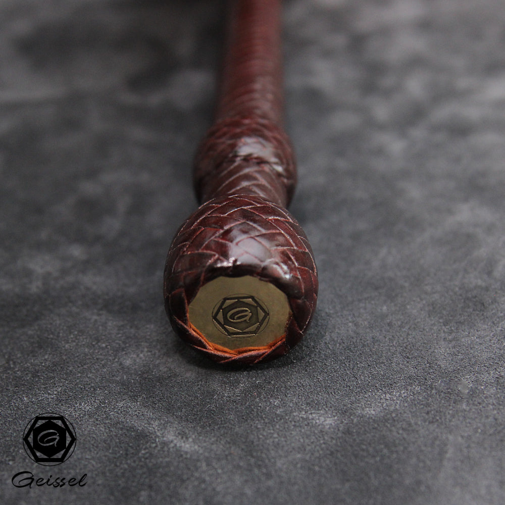 3,6ft Snakewhip Känguruleder Whisky