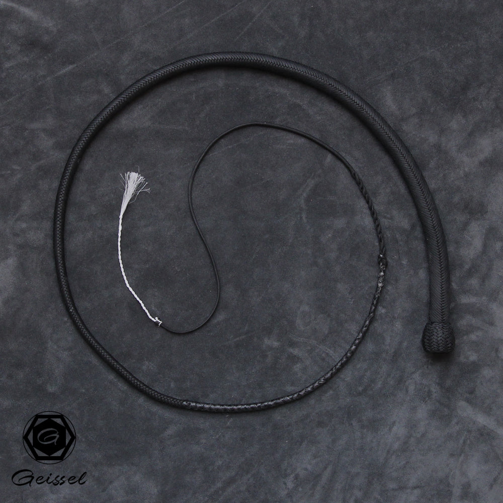 4ft 32 plait snakewhip/black/dyneemaloop (Prototyp)