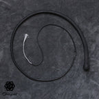 4ft 32 plait snakewhip/black/dyneemaloop (Prototyp)