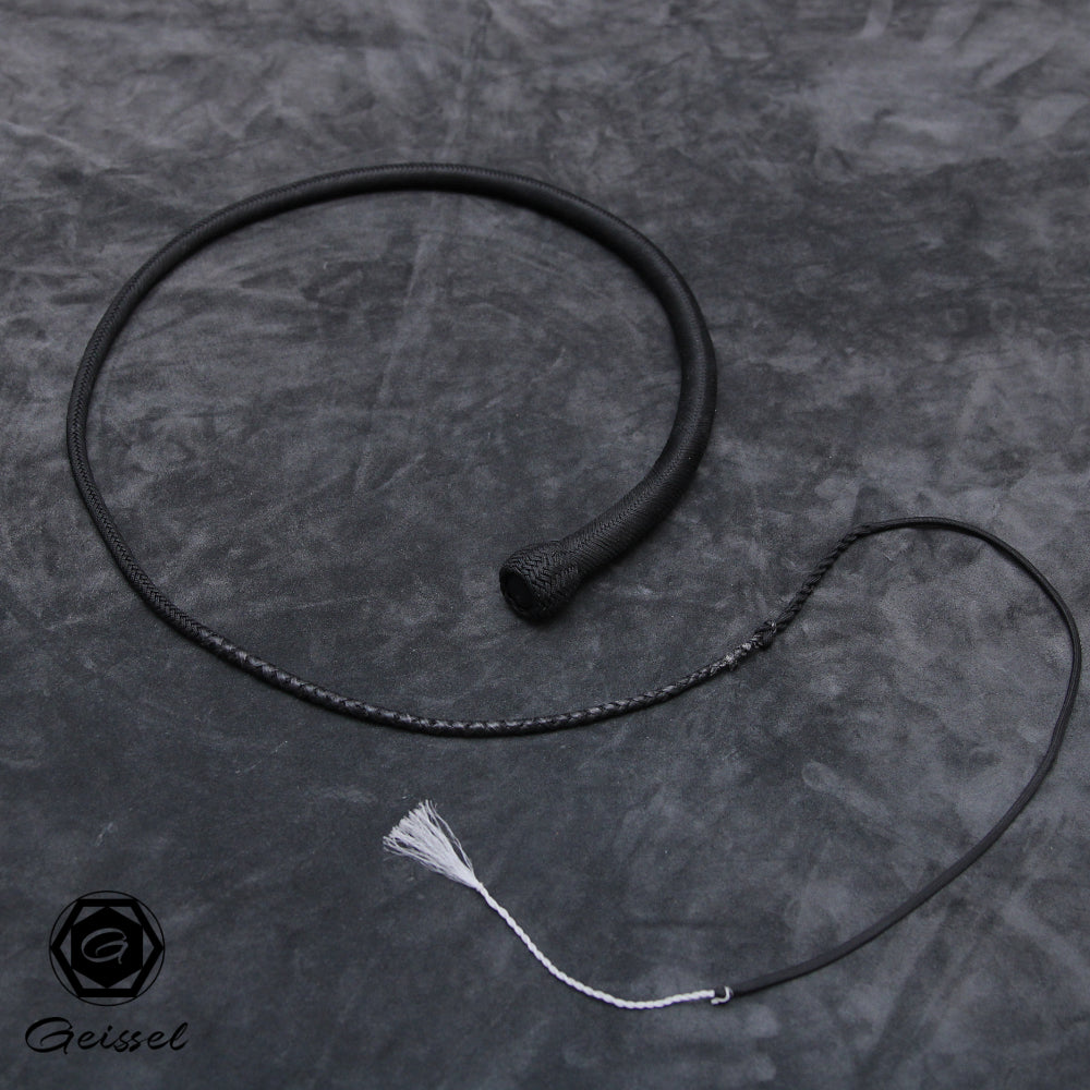 4ft 32 plait snakewhip/black/dyneemaloop (Prototyp)