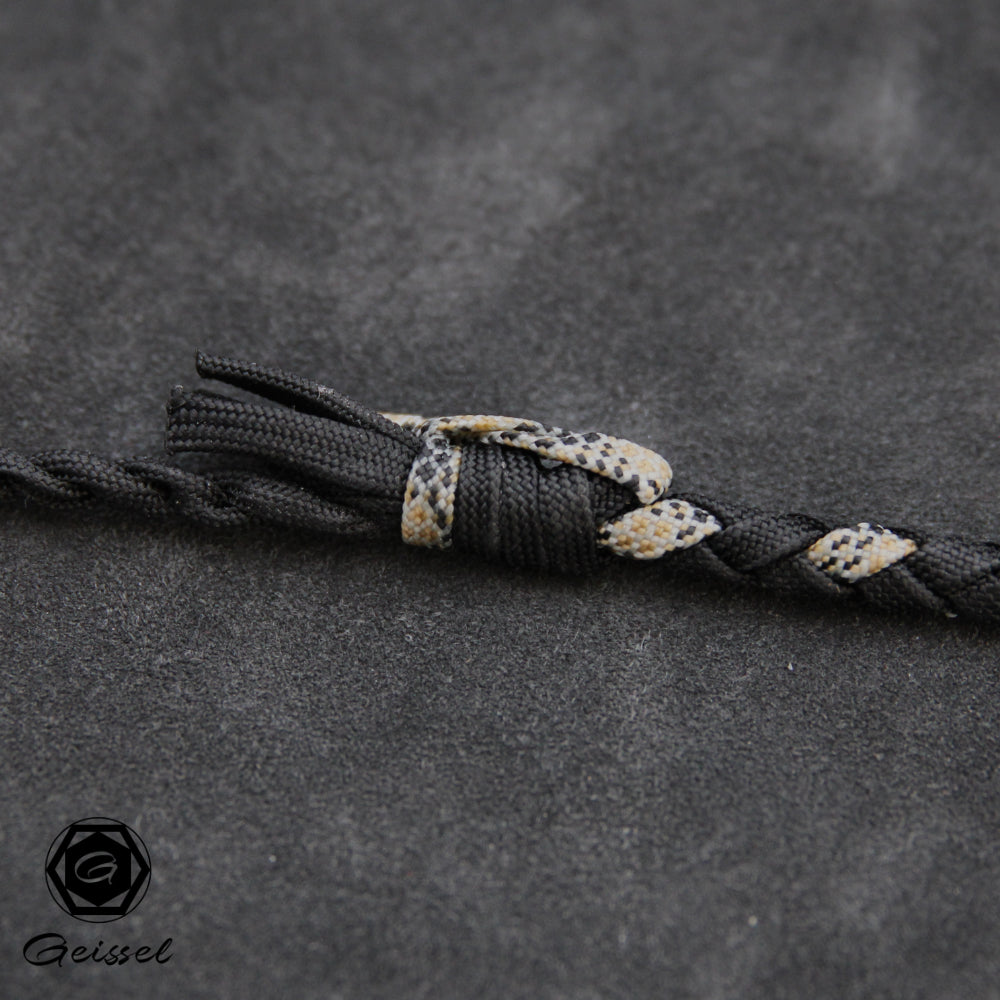 4ft Modern Bullwhip schwarz/diamond snake