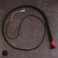 5.2ft 32 plait special bullwhip black/birch burl