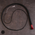 5.2ft 32 plait special bullwhip black/birch burl