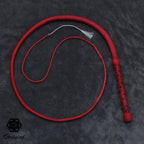 5ft 32 Plait Bullwhip red-blackline handle