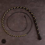 5ft Bullwhip-Geissel Serie 32plait. black/purple/neonorange/neongreen/neonyellow