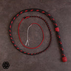 5ft Modern Bullwhip black/red