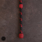 5ft Modern Bullwhip black/red