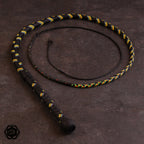 5ft Bullwhip-Geissel Serie 32plait. black/purple/neonorange/neongreen/neonyellow