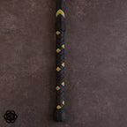 5ft Bullwhip-Geissel Serie 32plait. black/purple/neonorange/neongreen/neonyellow