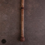 5 1/2ft Nylon Bullwhip Goldbraun/schokobraun
