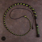 5ft Special Modern Bullwhip Carbon/black/neon yellow