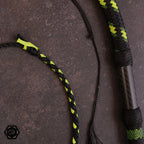 5ft Special Modern Bullwhip Carbon/black/neon yellow