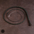 5.7ft HyperFlex 24 plait Prototype forest green/black-Fancy plait