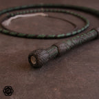 5.7ft HyperFlex 24 plait Prototype forest green/black-Fancy plait