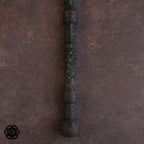5.7ft HyperFlex 24 plait Prototype forest green/black-Fancy plait