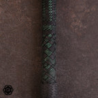 5.7ft HyperFlex 24 plait Prototype forest green/black-Fancy plait